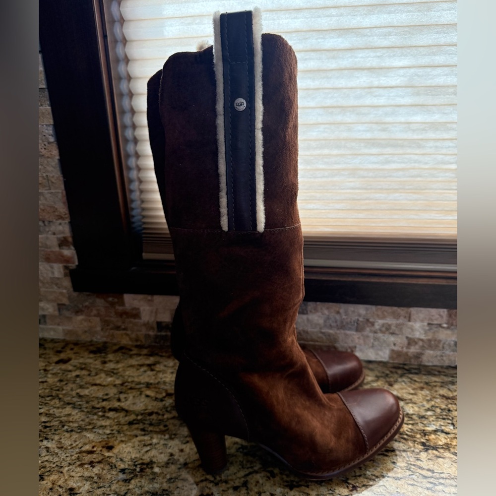 Ugg High Heel Boots Size 9
